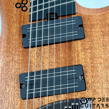 GOC USA Ilumina 8 Trem Multiscale Headless 8-String Electric Guitar - Natural