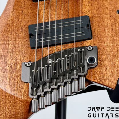 GOC USA Ilumina 8 Trem Multiscale Headless 8-String Electric Guitar - Natural