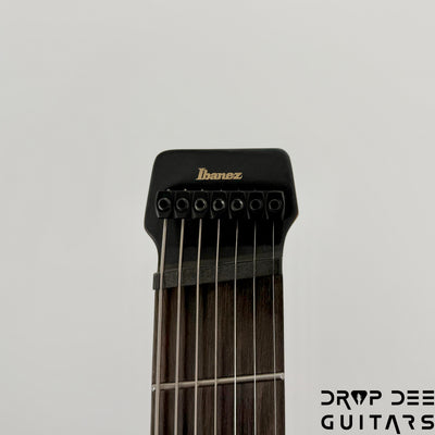 Ibanez Standard QX527B 7-String Headless Electric Guitar w/ Bag - Weathered Black
