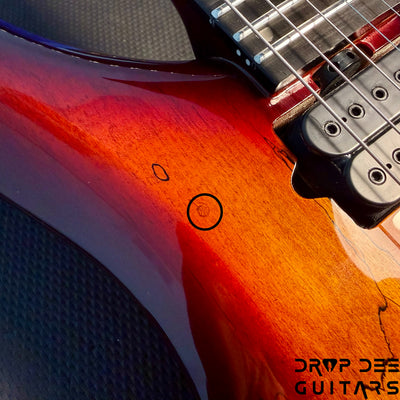 Sterling By Music Man John Petrucci Signature Majesty MAJ200 Electric Guitar w/ Bag - Blood Orange Burst