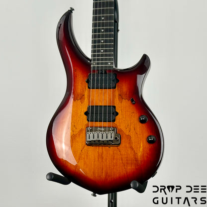 Sterling By Music Man John Petrucci Signature Majesty MAJ200 Electric Guitar w/ Bag - Blood Orange Burst