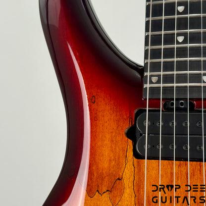 Sterling By Music Man John Petrucci Signature Majesty MAJ200 Electric Guitar w/ Bag - Blood Orange Burst