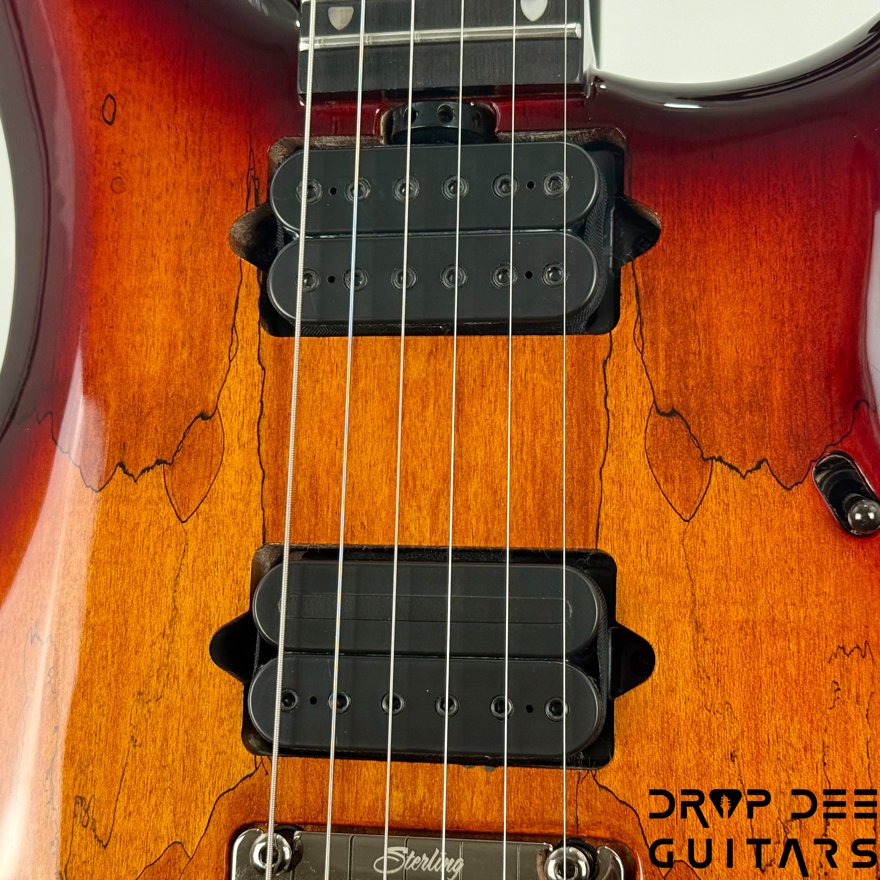 Sterling By Music Man John Petrucci Signature Majesty MAJ200 Electric Guitar w/ Bag - Blood Orange Burst