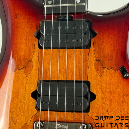 Sterling By Music Man John Petrucci Signature Majesty MAJ200 Electric Guitar w/ Bag - Blood Orange Burst