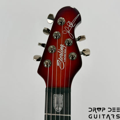 Sterling By Music Man John Petrucci Signature Majesty MAJ200 Electric Guitar w/ Bag - Blood Orange Burst