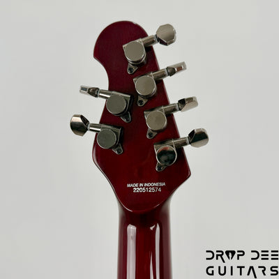 Sterling By Music Man John Petrucci Signature Majesty MAJ200 Electric Guitar w/ Bag - Blood Orange Burst