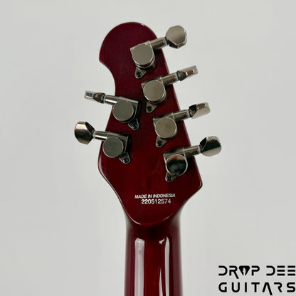 Sterling By Music Man John Petrucci Signature Majesty MAJ200 Electric Guitar w/ Bag - Blood Orange Burst