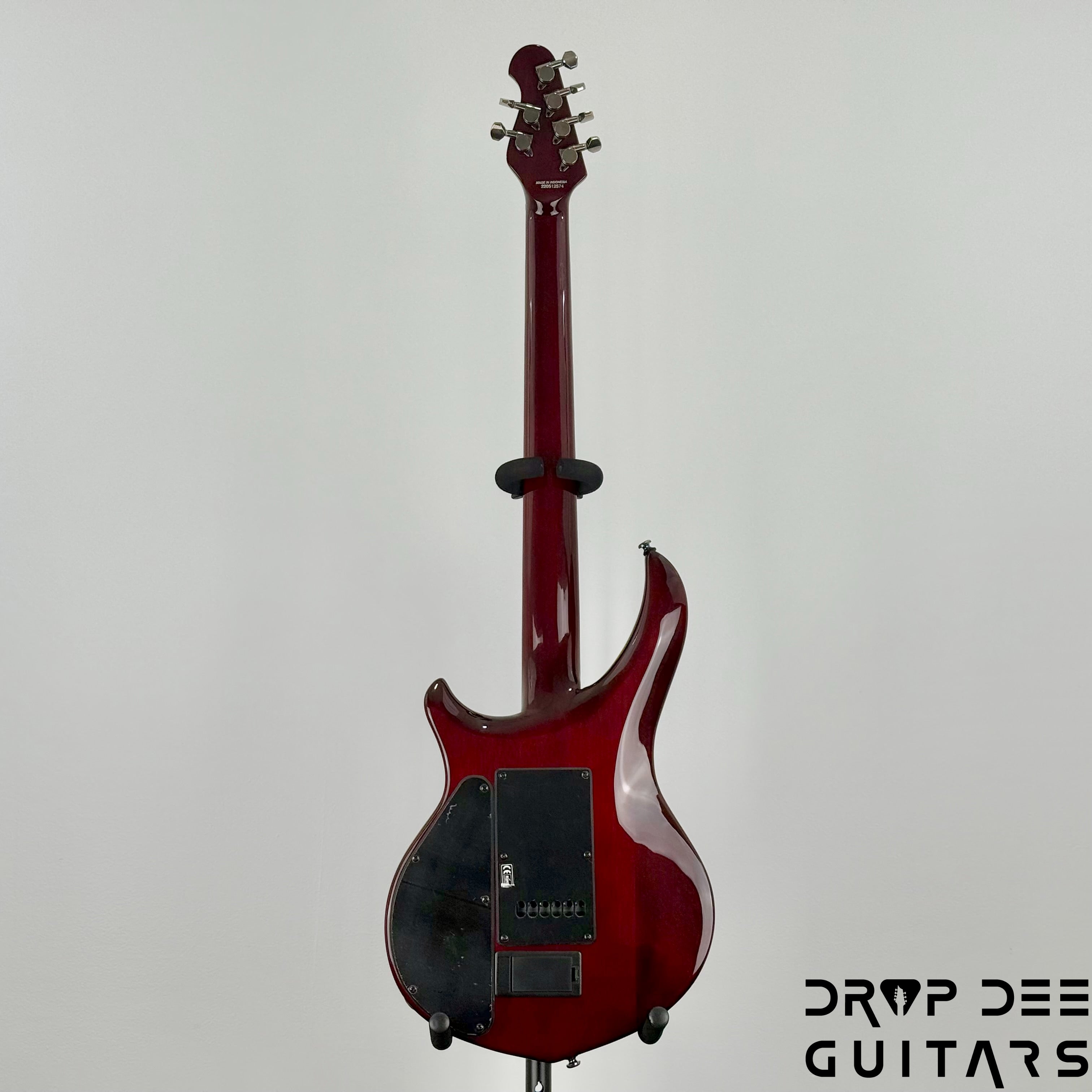 Sterling By Music Man John Petrucci Signature Majesty MAJ200 Electric Guitar w/ Bag - Blood Orange Burst