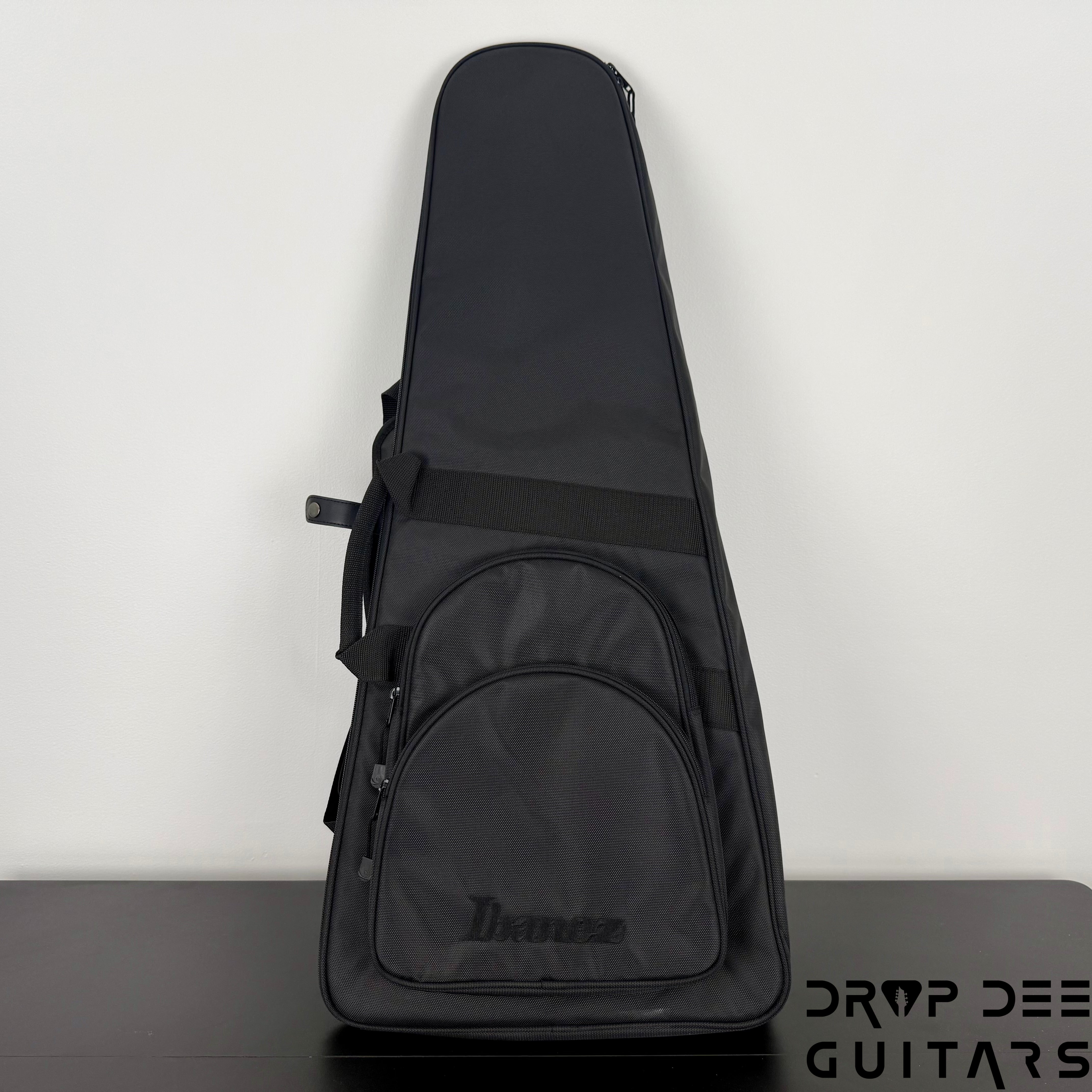 Ibanez Standard QX527B 7-String Headless Electric Guitar w/ Bag - Weathered Black