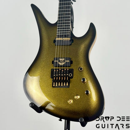 Schecter Diamond Series 50th Anniversary Avenger FR-S Electric Guitar - 50th Gold Burst