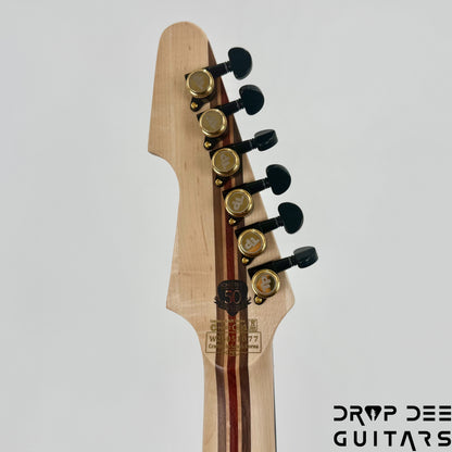 Schecter Diamond Series 50th Anniversary Avenger FR-S Electric Guitar - 50th Gold Burst