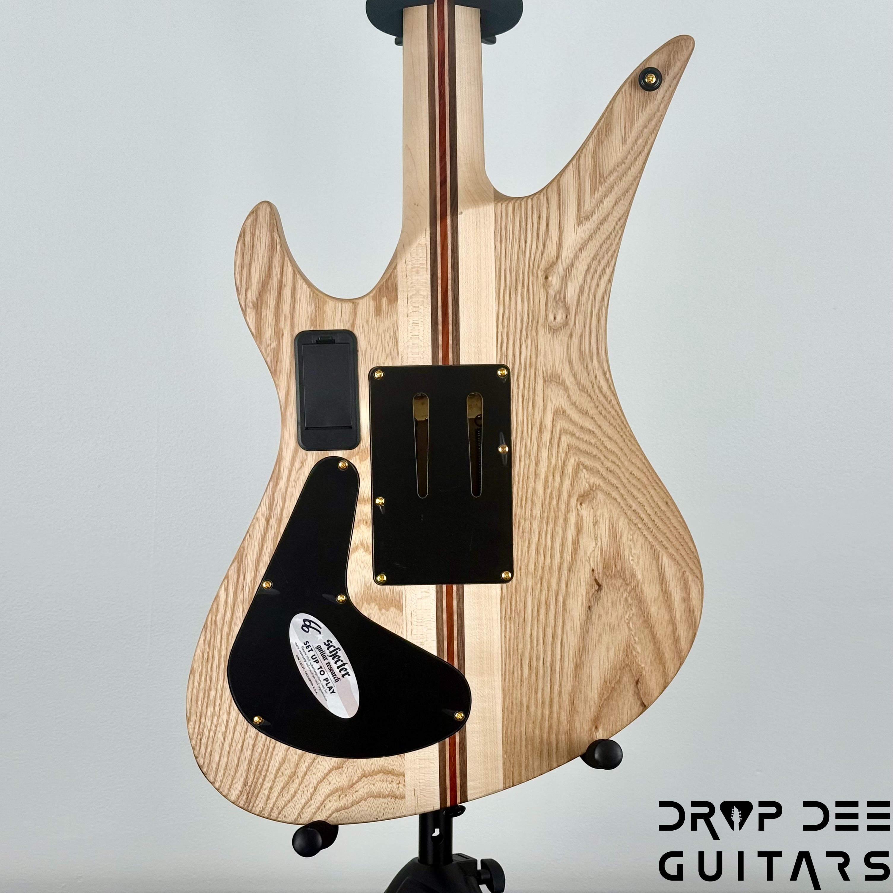 Schecter Diamond Series 50th Anniversary Avenger FR-S Electric Guitar - 50th Gold Burst