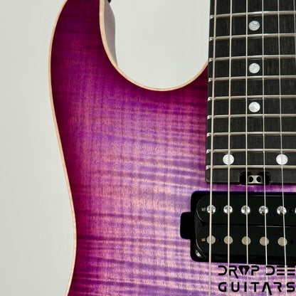Schecter Custom Shop Sunset Custom-II 24 FR Electric Guitar w/ Case - Purple Burst