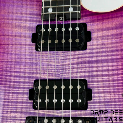 Schecter Custom Shop Sunset Custom-II 24 FR Electric Guitar w/ Case - Purple Burst