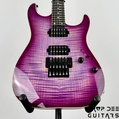 Schecter Custom Shop Sunset Custom-II 24 FR Electric Guitar w/ Case - Purple Burst