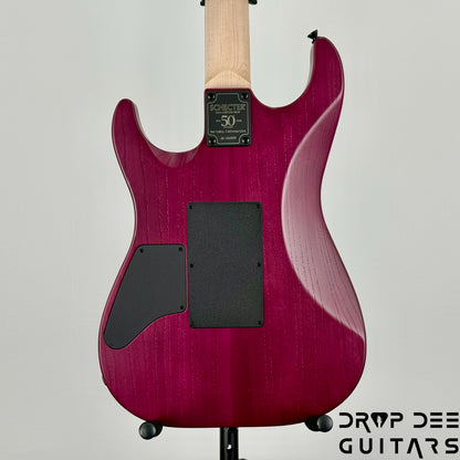 Schecter Custom Shop Sunset Custom-II 24 FR Electric Guitar w/ Case - Purple Burst
