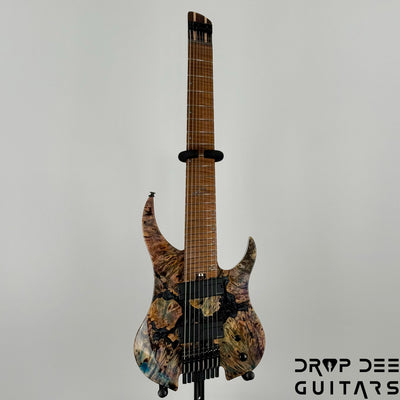 Legator Ghost X8F Multiscale Headless 8-String Electric Guitar w/ Bag - Coral