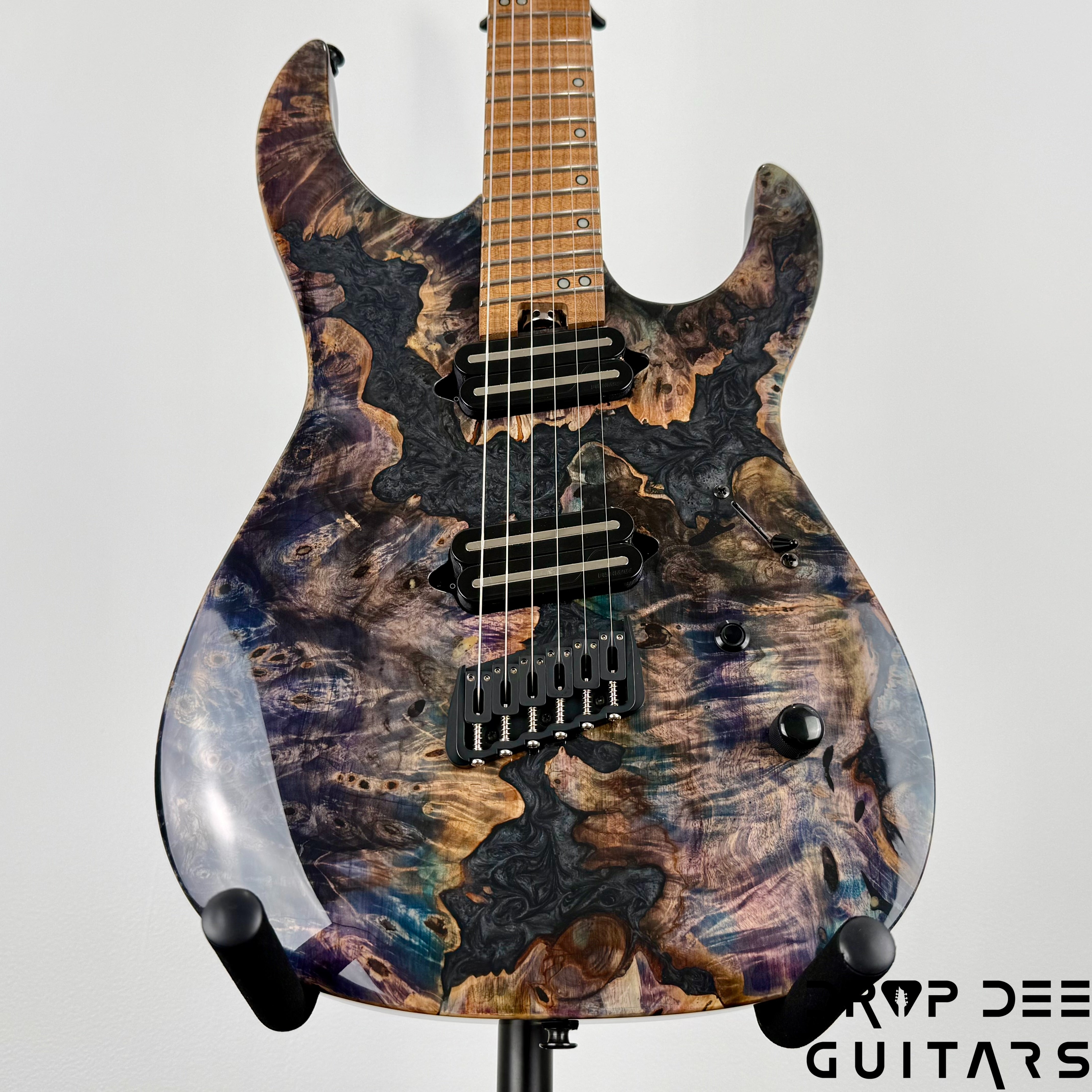 Legator Ninja X6F Multiscale Electric Guitar w/ Bag - Coral – Drop