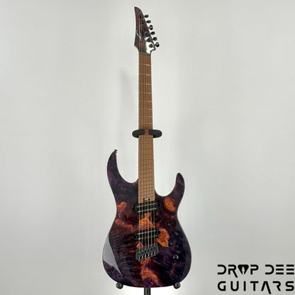 Legator Ninja X6F Multiscale Electric Guitar w/ Bag - Magma