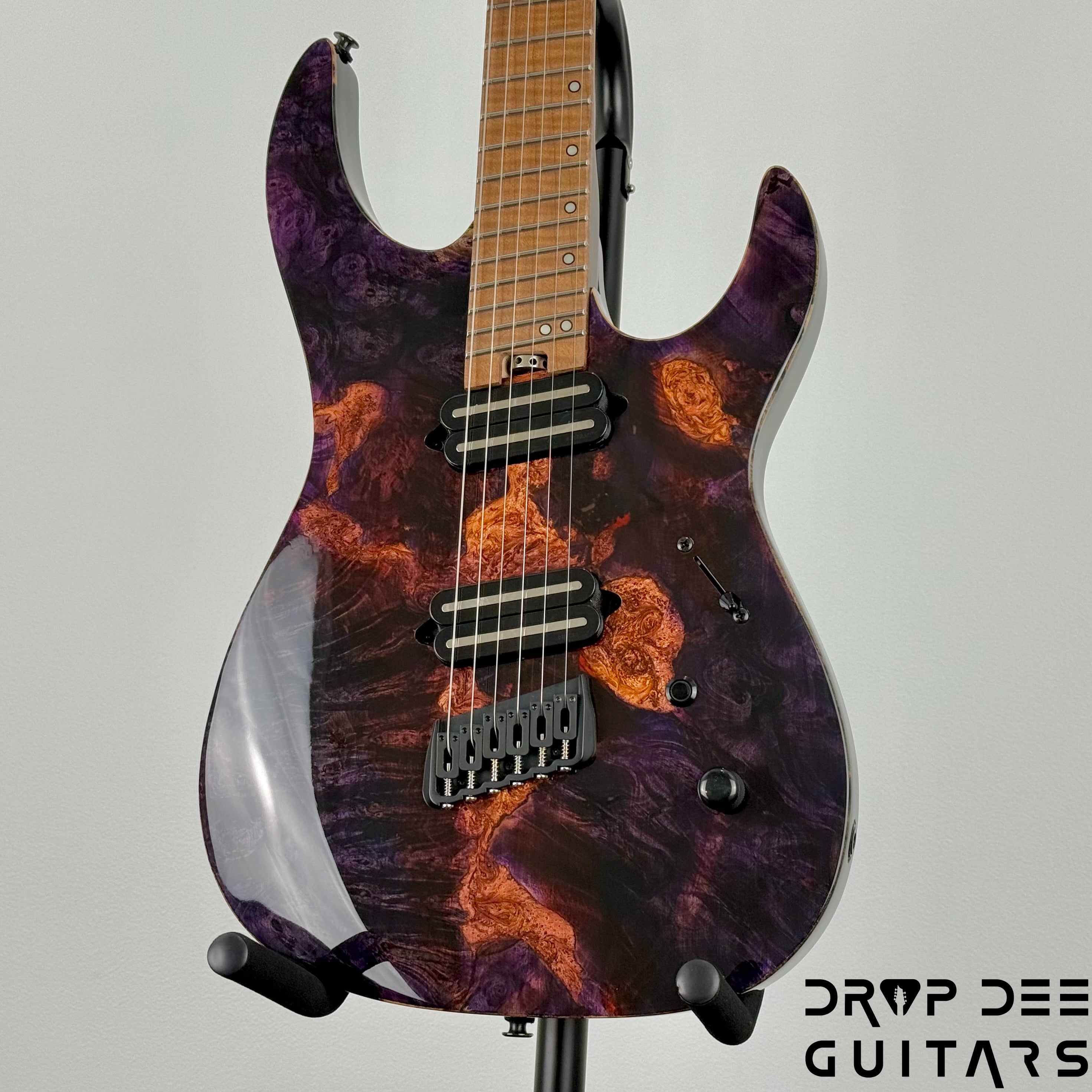 Legator Ninja X6F Multiscale Electric Guitar w/ Bag - Magma – Drop