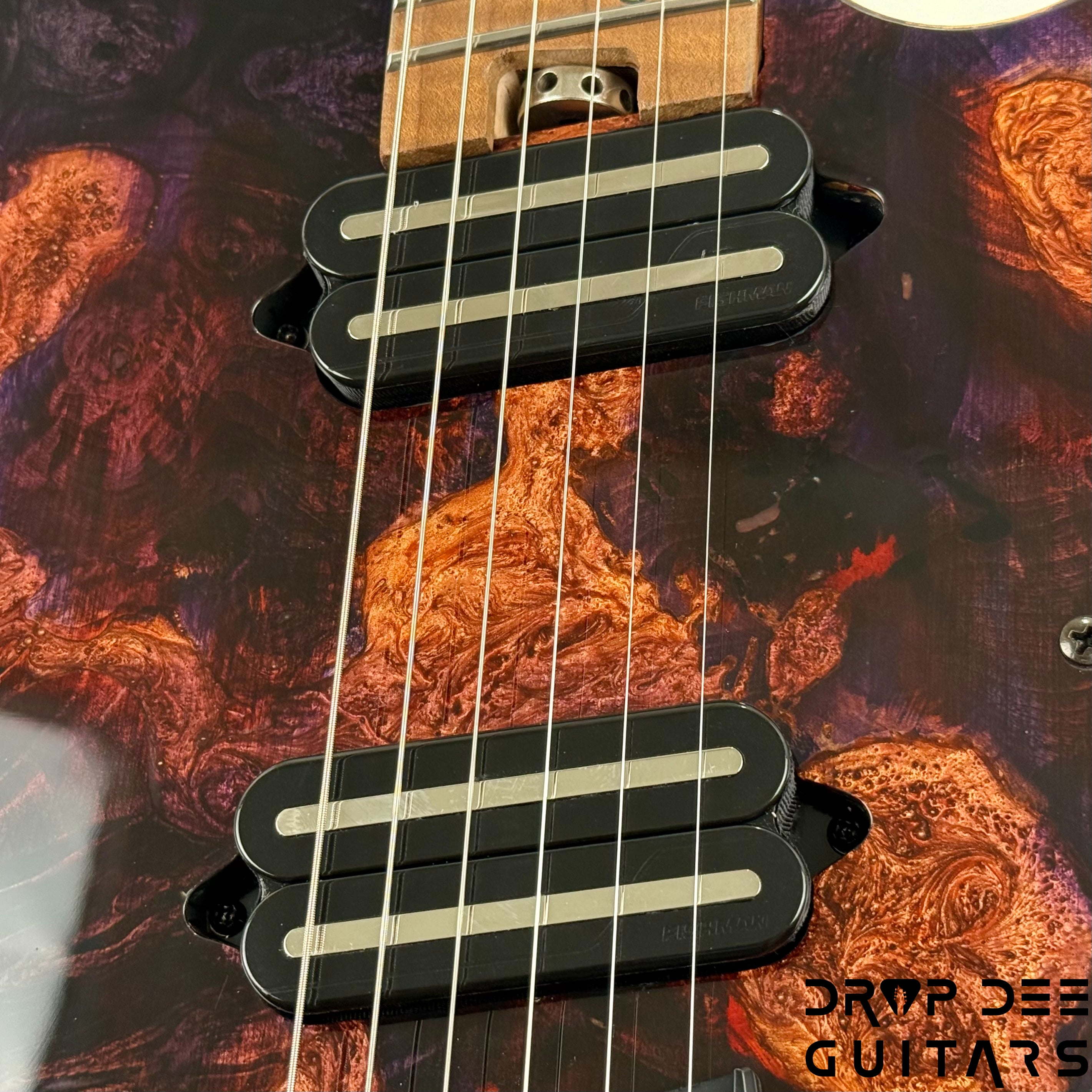 Legator Ninja X6F Multiscale Electric Guitar w/ Bag - Magma – Drop