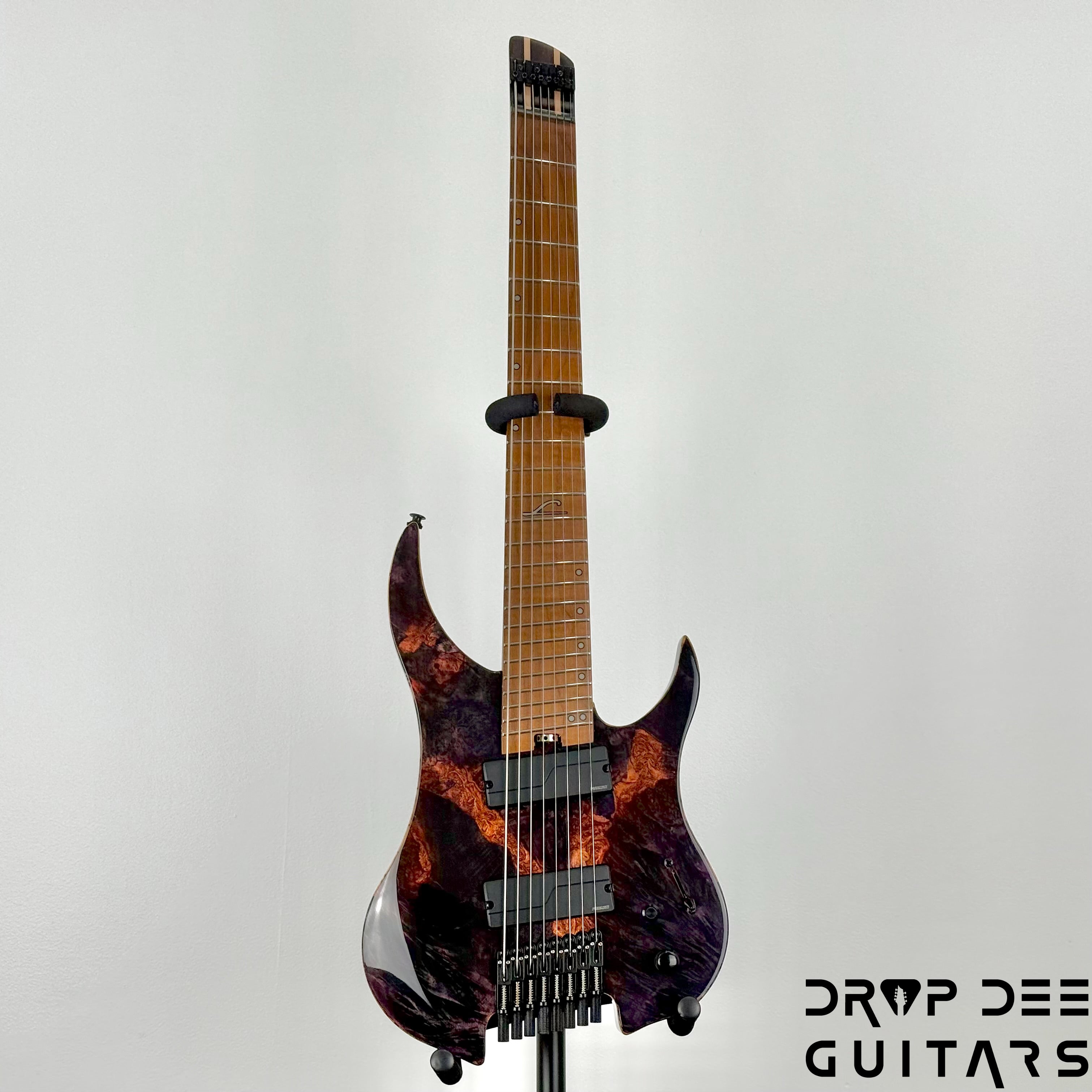 Legator Ghost X8F Multiscale Headless 8-String Electric Guitar w/ Bag - Magma