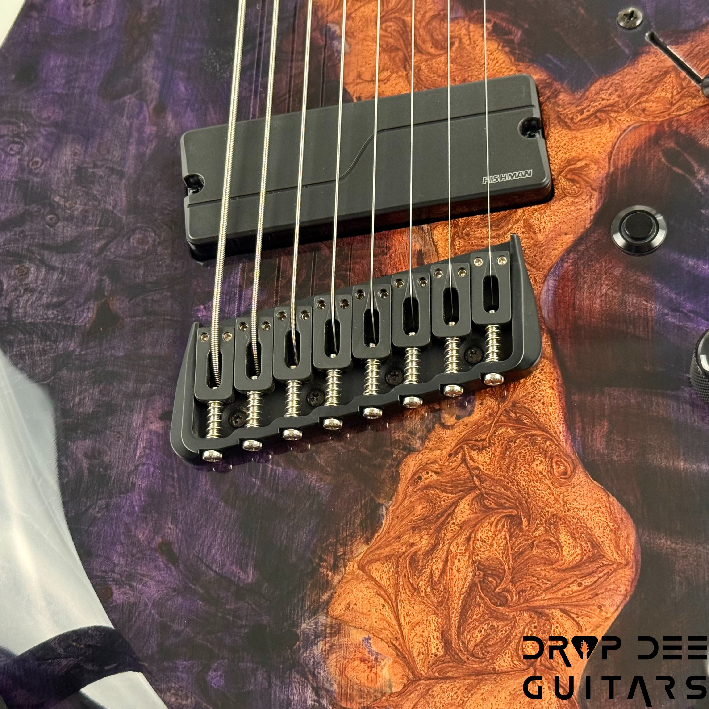 Legator Ninja X8F Multiscale 8-String Electric Guitar w/ Bag - Magma