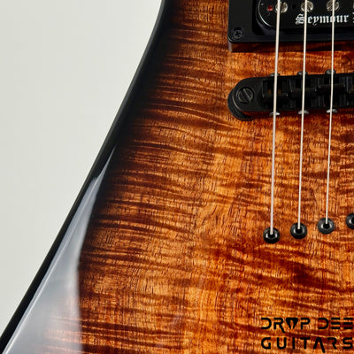Jackson USA Custom Shop Special Edition Kelly Electric Guitar w/ Case - Tasmanian Blackwood