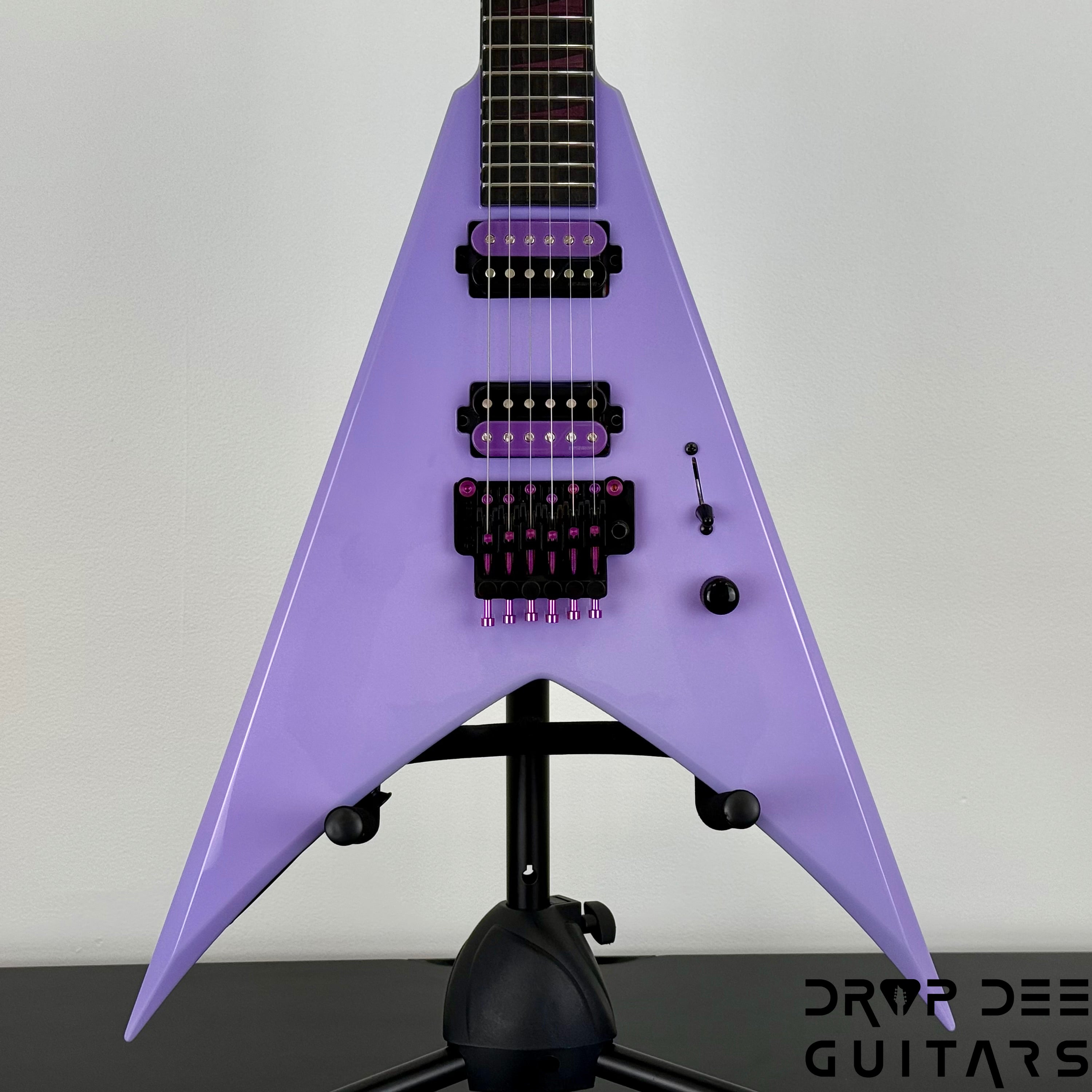 Jackson USA Custom Shop Special Edition King V Electric Guitar w/ Case - Lavender Ice