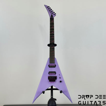 Jackson USA Custom Shop Special Edition King V Electric Guitar w/ Case - Lavender Ice