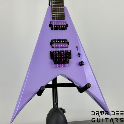 Jackson USA Custom Shop Special Edition King V Electric Guitar w/ Case - Lavender Ice