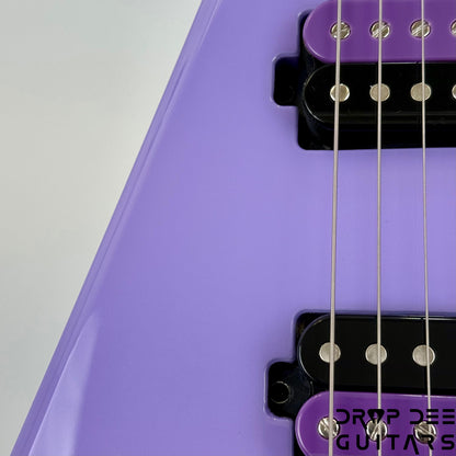 Jackson USA Custom Shop Special Edition King V Electric Guitar w/ Case - Lavender Ice