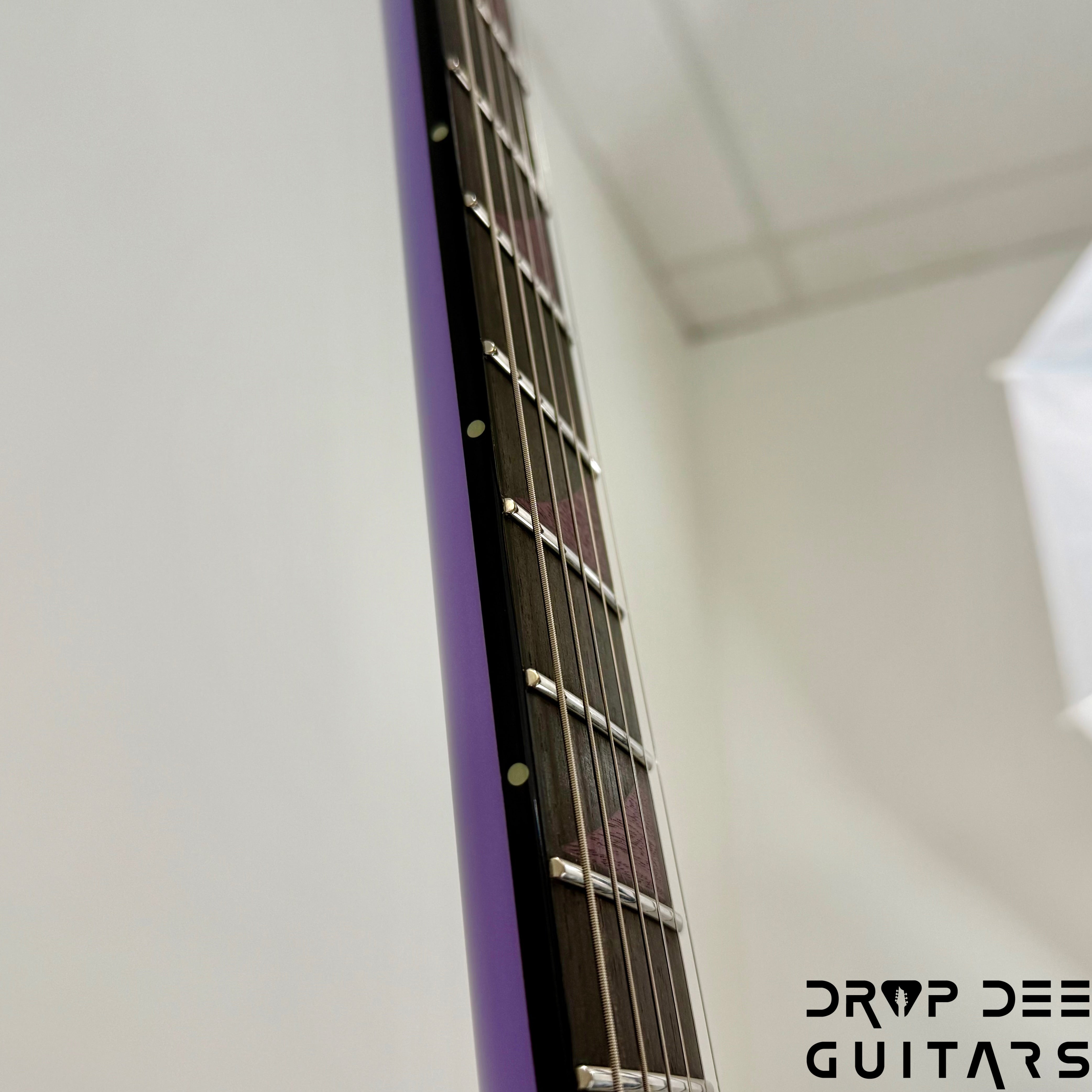 Jackson USA Custom Shop Special Edition King V Electric Guitar w/ Case - Lavender Ice