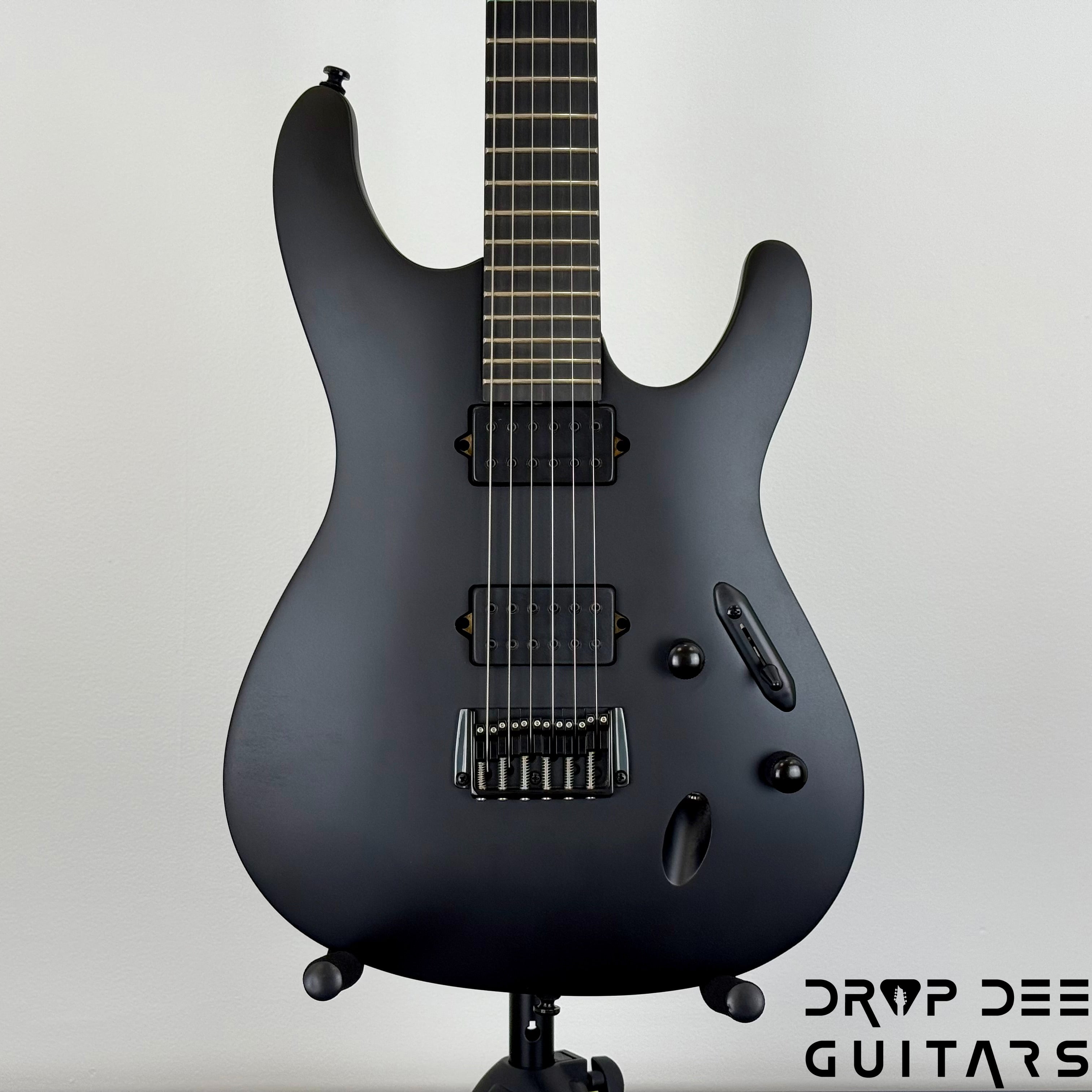 Ibanez Iron Label S721RB Electric Guitar - Black Flat