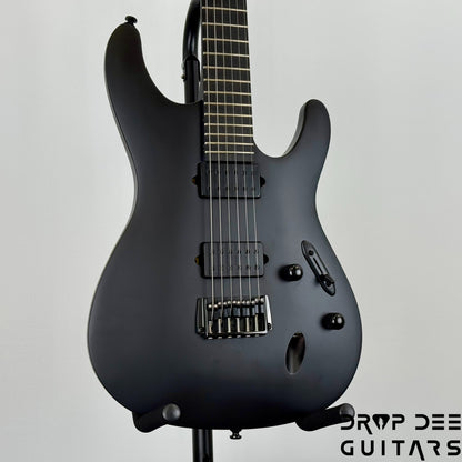 Ibanez Iron Label S721RB Electric Guitar - Black Flat