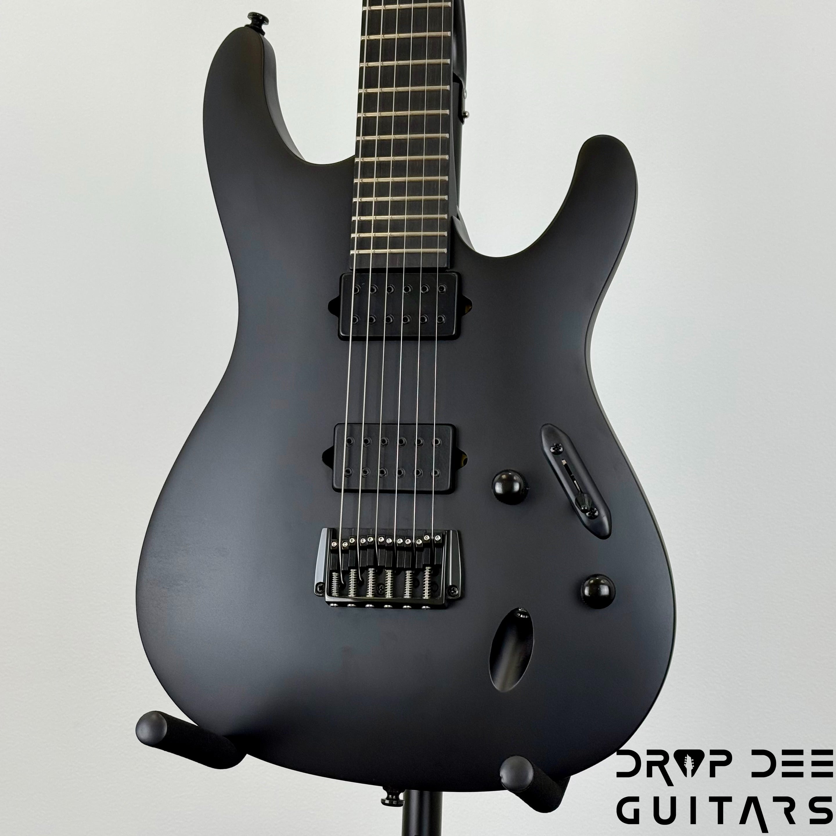 Ibanez Iron Label S721RB Electric Guitar - Black Flat