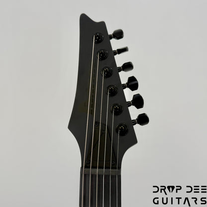 Ibanez Iron Label S721RB Electric Guitar - Black Flat