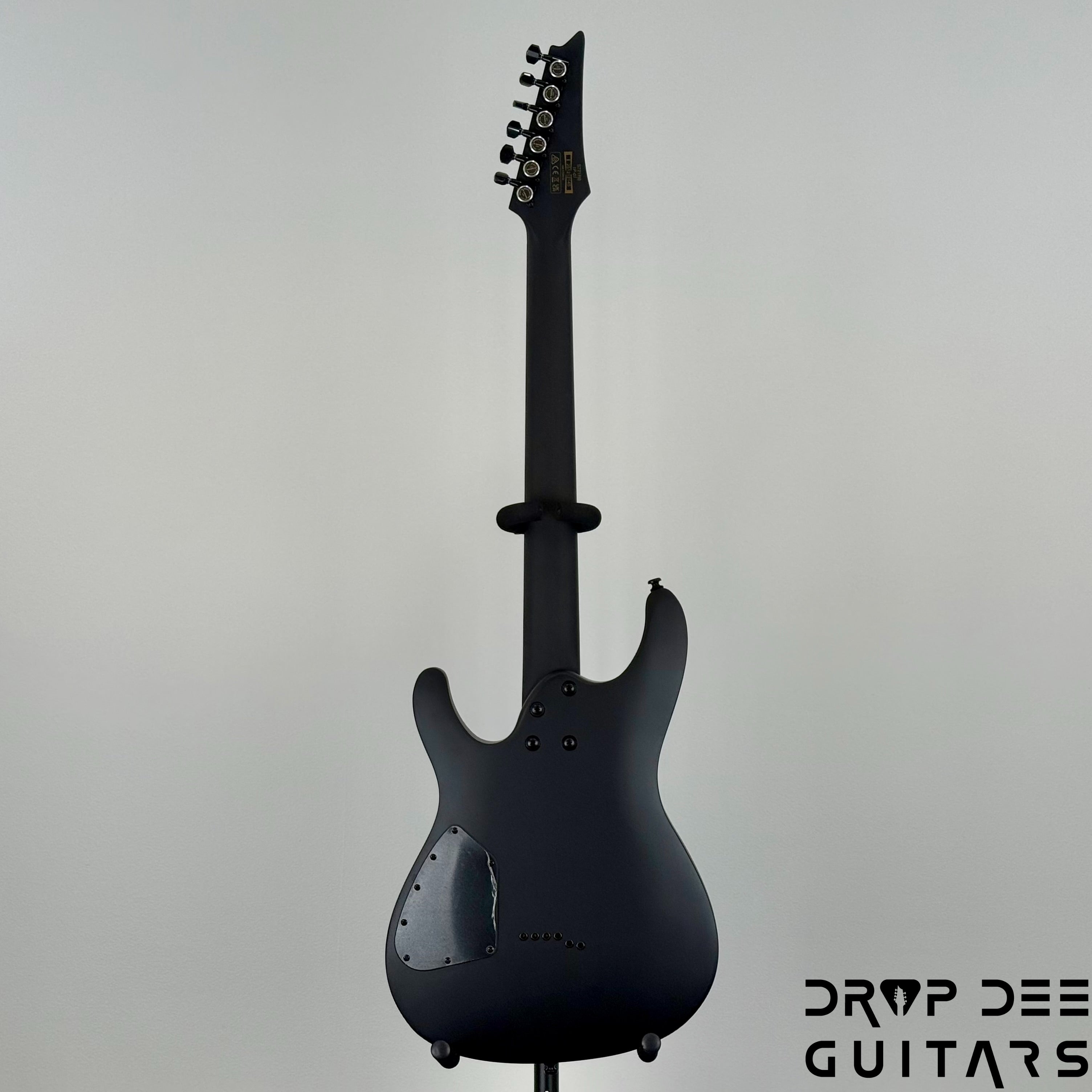 Ibanez Iron Label S721RB Electric Guitar - Black Flat