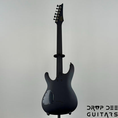 Ibanez Iron Label S721RB Electric Guitar - Black Flat