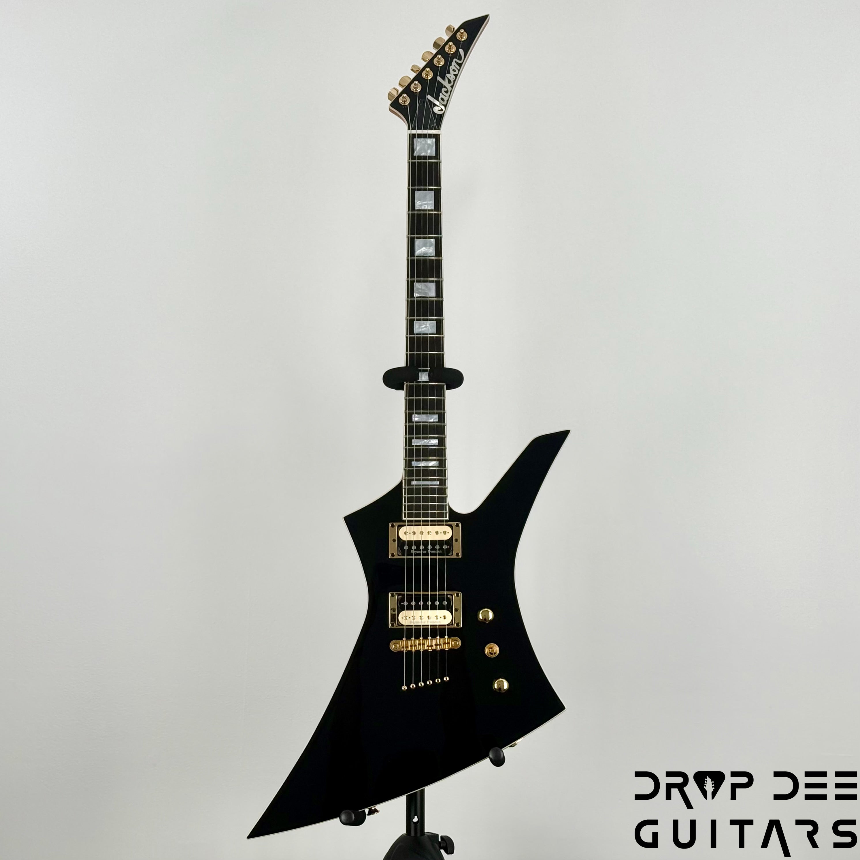 Jackson USA Custom Shop Special Edition Kelly Electric Guitar w/ Case - Black & Natural