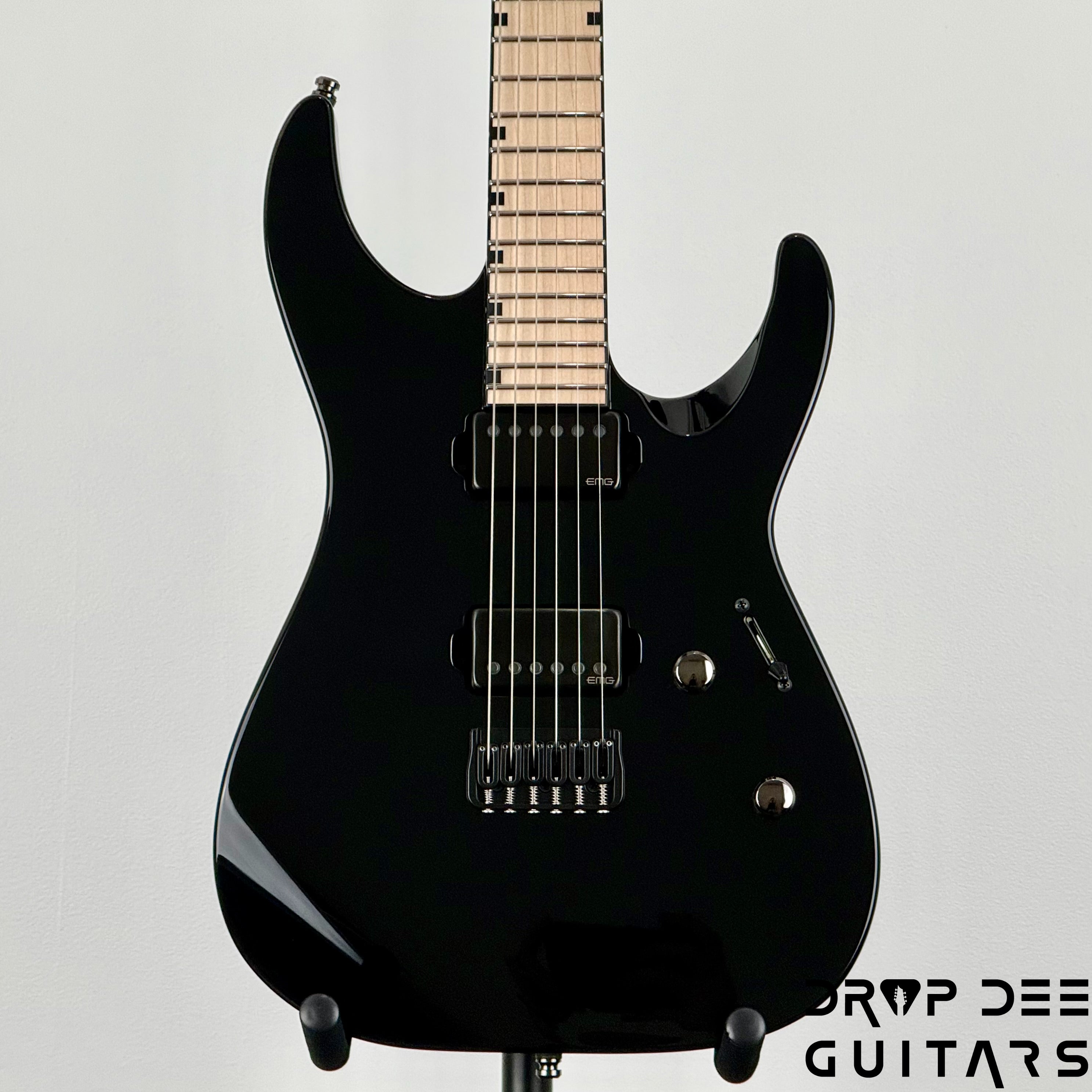 ESP Original Series M-II CTM NT Electric Guitar w/ Case - Black