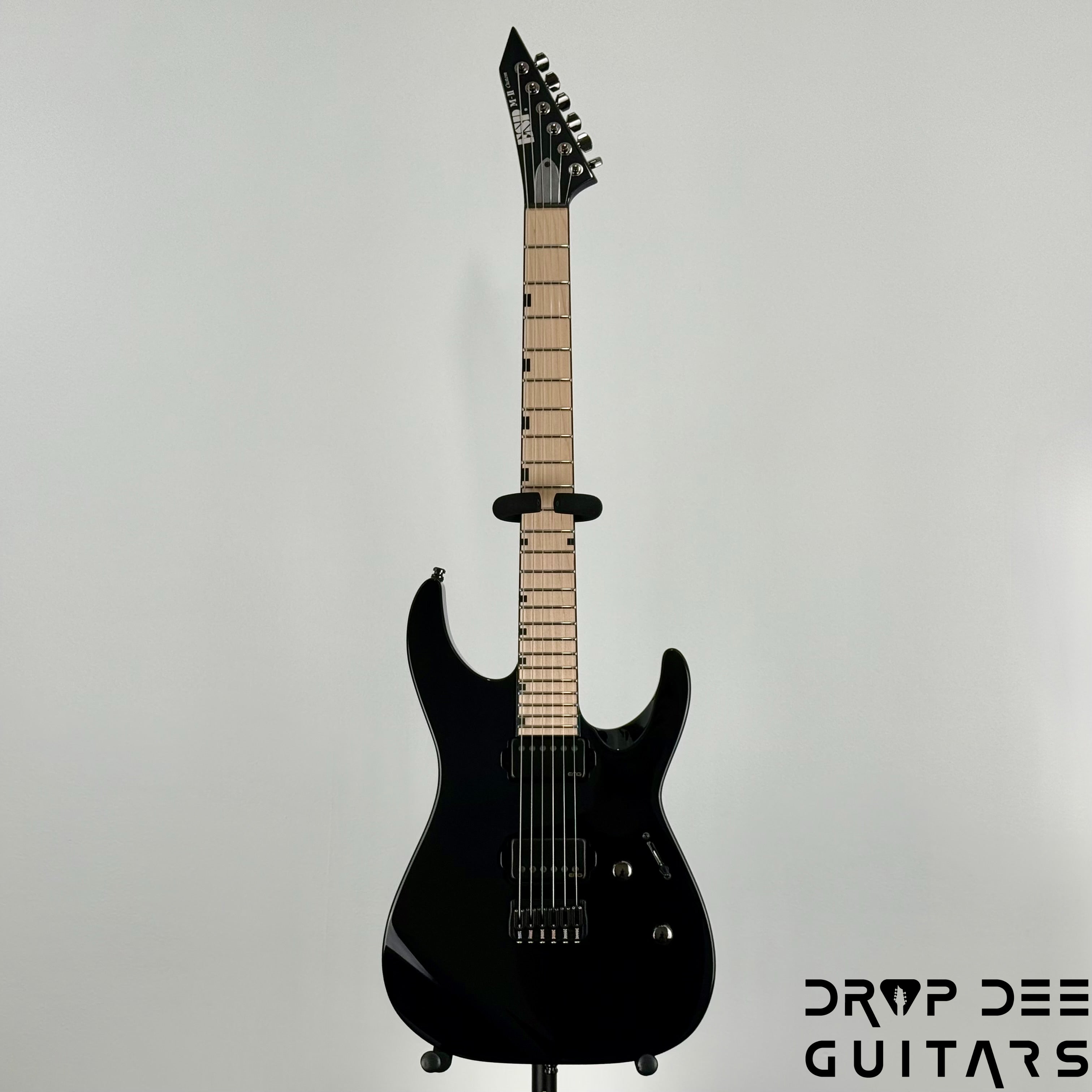 ESP Original Series M-II CTM NT Electric Guitar w/ Case - Black