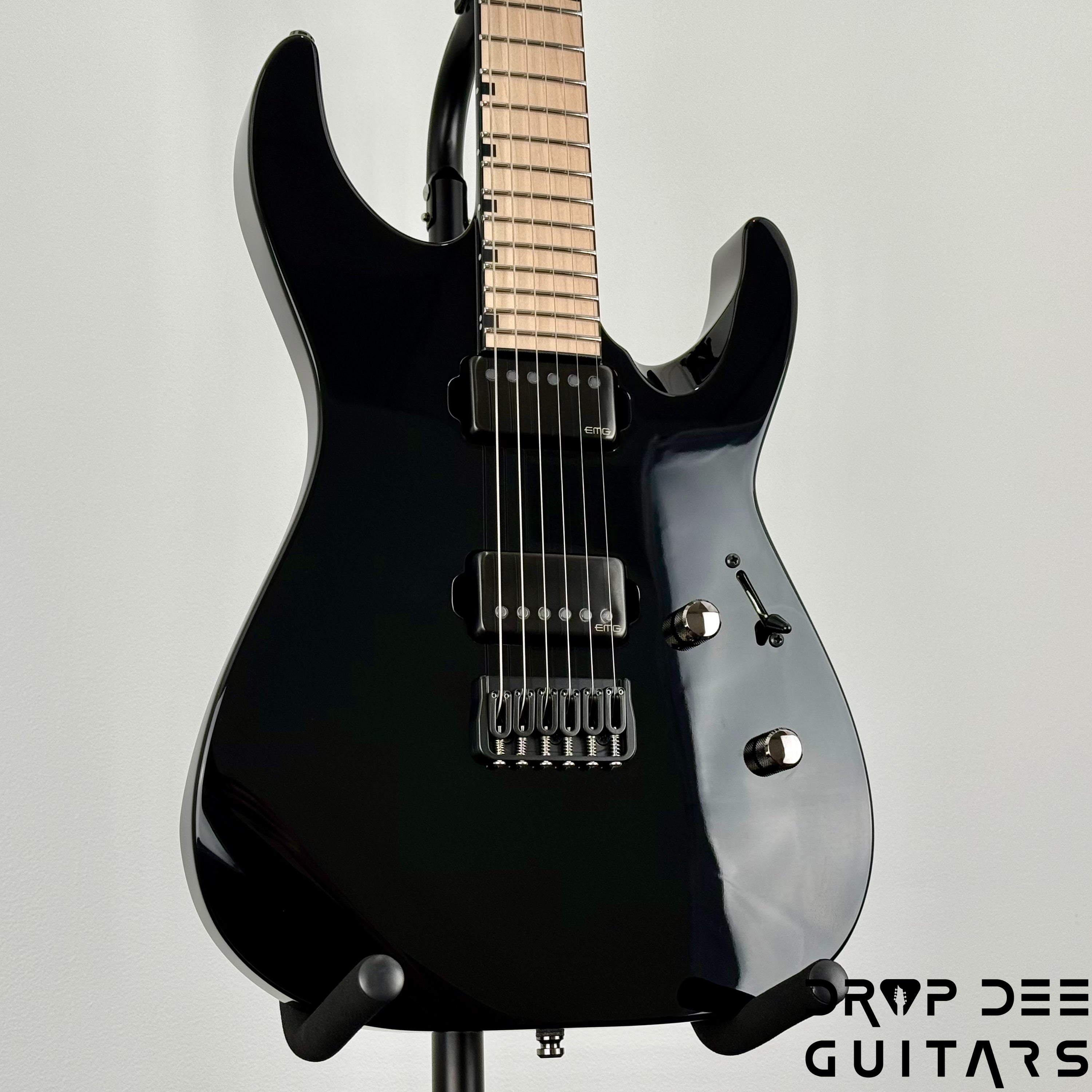 ESP Original Series M-II CTM NT Electric Guitar w/ Case - Black