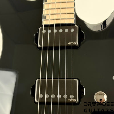 ESP Original Series M-II CTM NT Electric Guitar w/ Case - Black