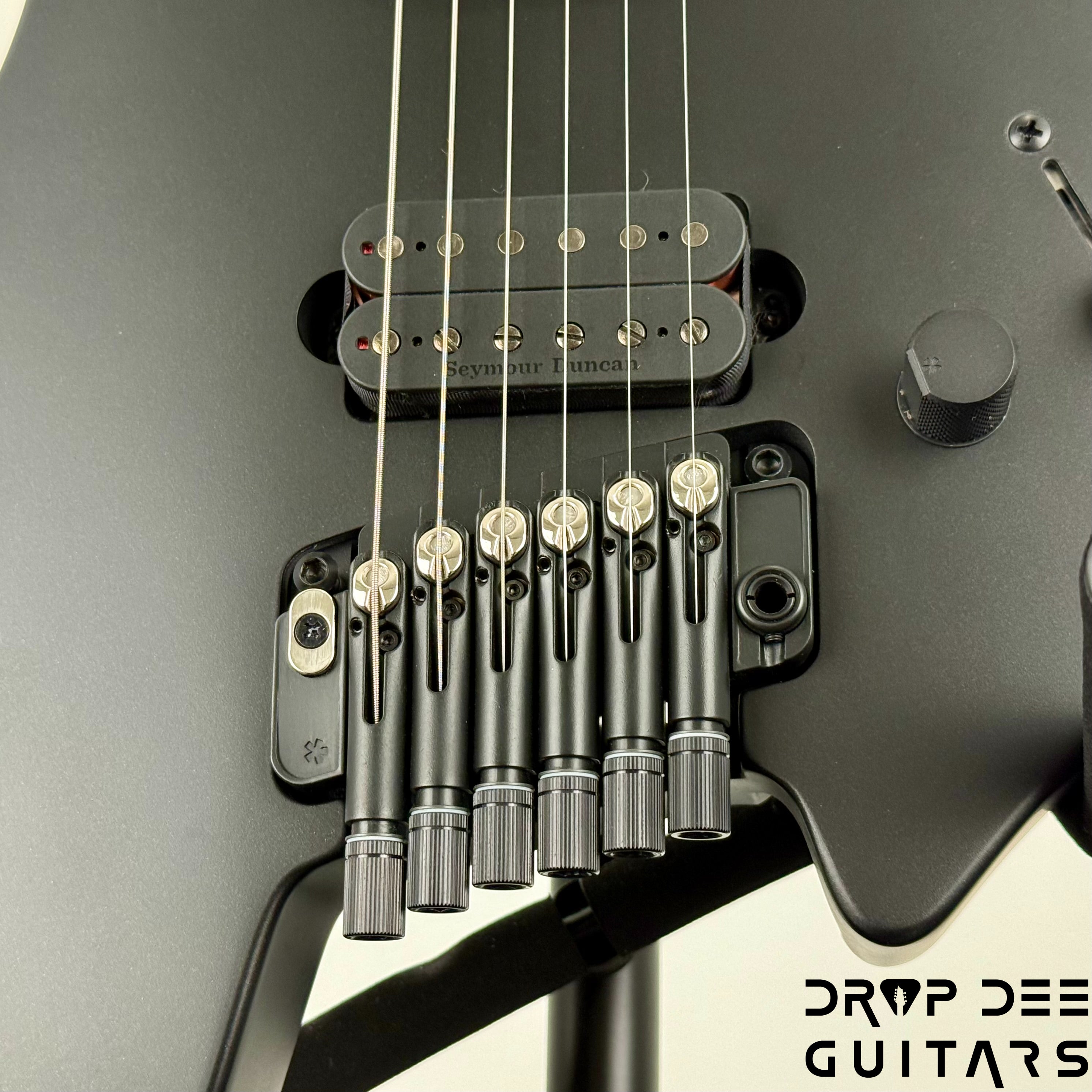 Strandberg Boden Standard N2.6T Tremolo Multiscale Headless Electric Guitar w/ Bag - Black Satin Metallic