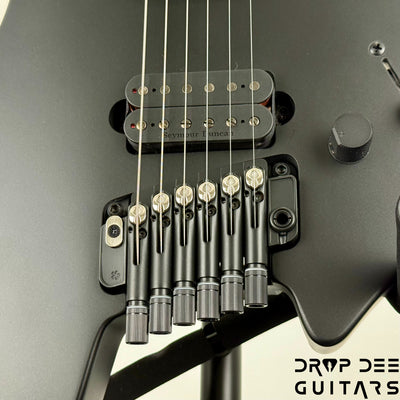 Strandberg Boden Standard N2.6T Tremolo Multiscale Headless Electric Guitar w/ Bag - Black Satin Metallic