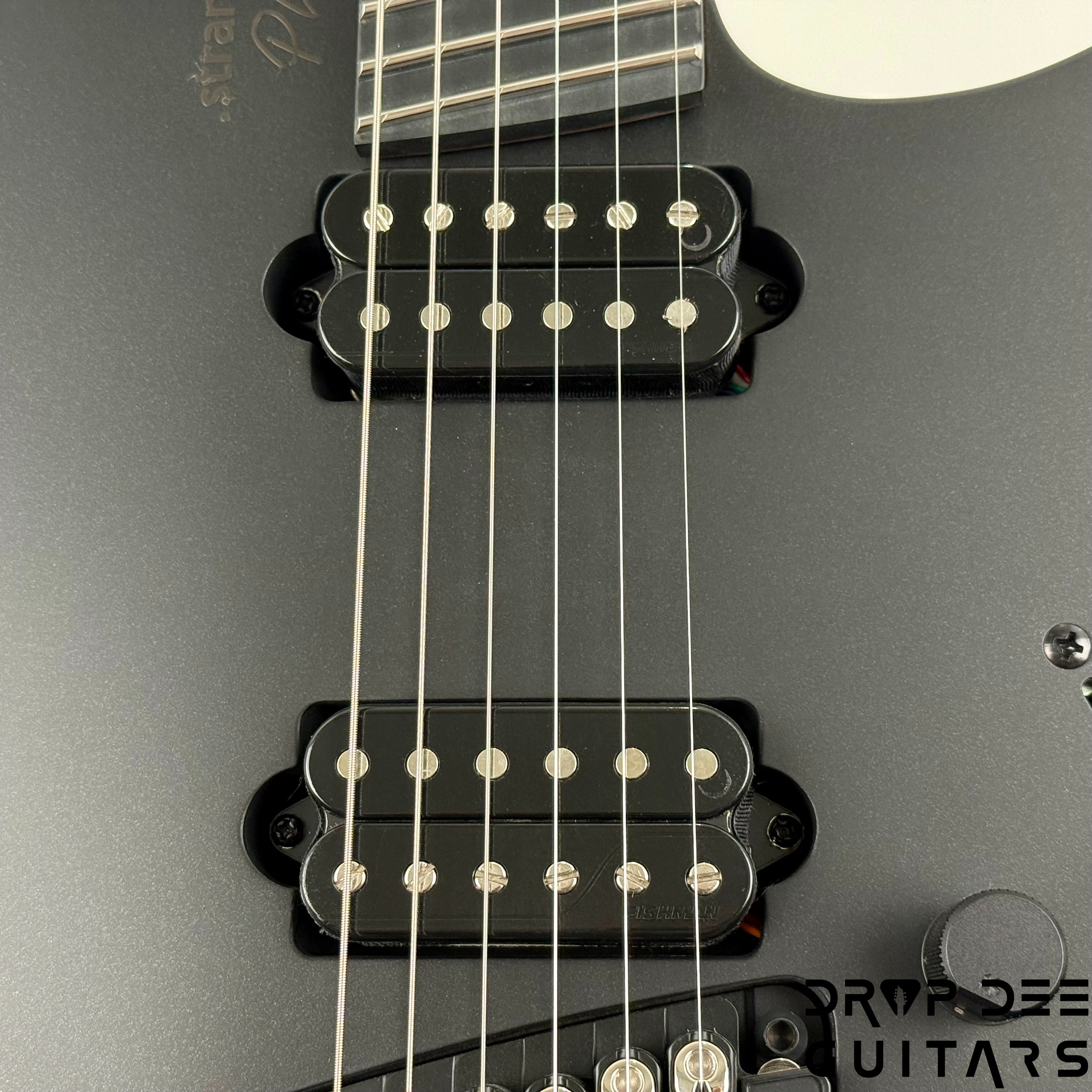 Strandberg Boden Plini Edition N2.6T Tremolo Multiscale Headless Electric Guitar w/ Bag - Black Satin Metallic