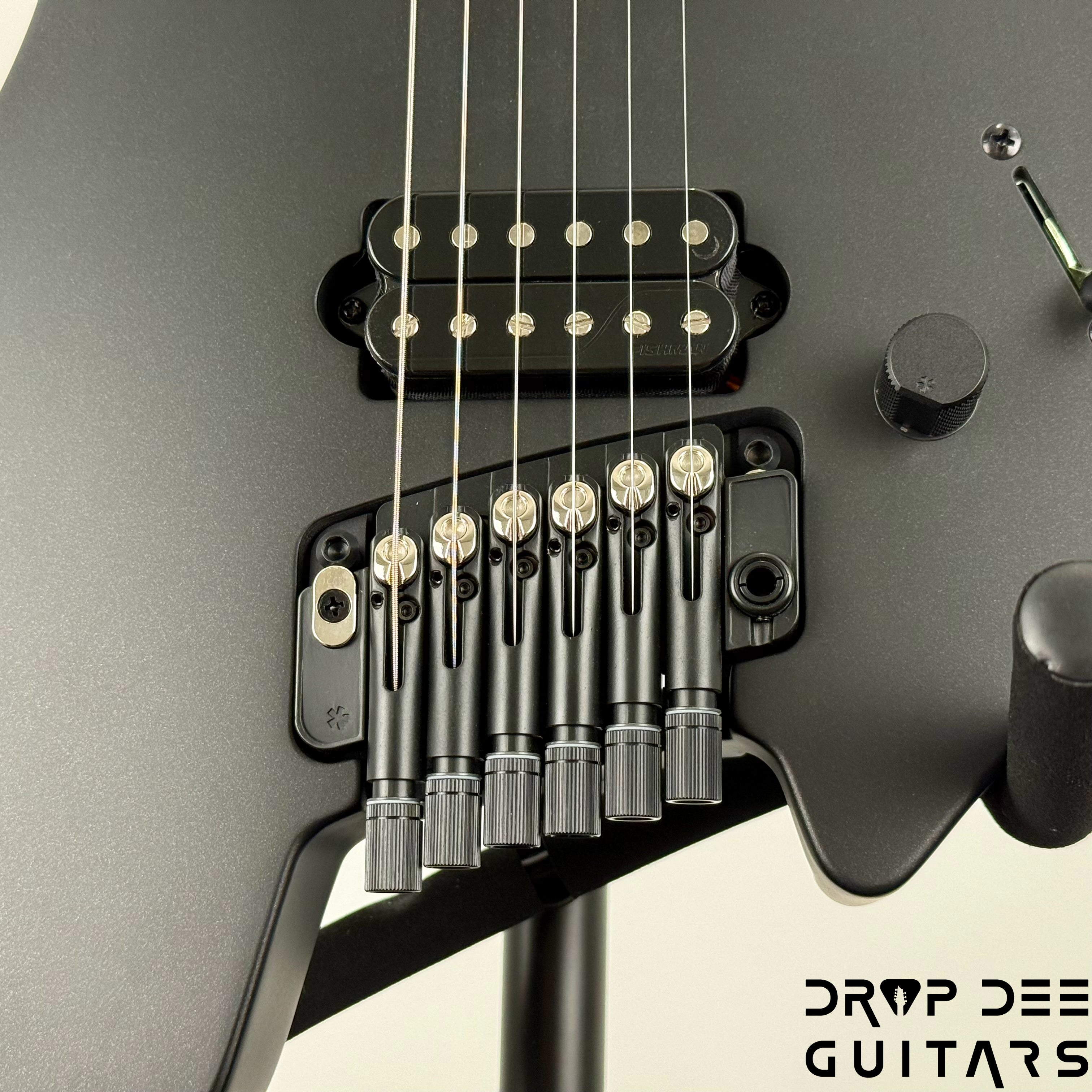 Strandberg Boden Plini Edition N2.6T Tremolo Multiscale Headless Electric Guitar w/ Bag - Black Satin Metallic