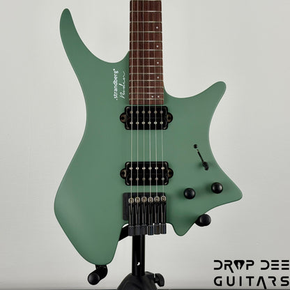 Strandberg Boden Essential 6 Headless Electric Guitar w/ Bag - Sage Leaf