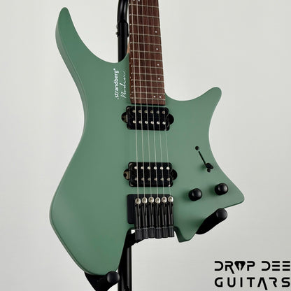 Strandberg Boden Essential 6 Headless Electric Guitar w/ Bag - Sage Leaf